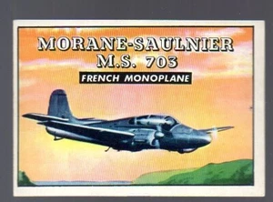 Wings (1953) - Card # 187 - TOPPS - French Monoplane - Picture 1 of 2