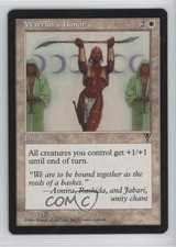 1997 Magic: The Gathering - Visions Warrior's Honor u7l