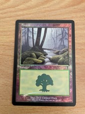 Forest 328 FOIL 7th Edition Basic Land MAGIC MTG
