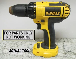 Dewalt 18V Volt DCD760 Cordless 1/2" Drill Driver *NOT WORKING - FOR PARTS ONLY* - Picture 1 of 19