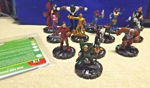 HeroClix MARVEL 13Pc. GAME Figures & CARDS - Picture 1 of 4