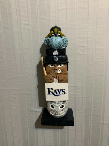 Tampa Bay Rays MLB Mascot Tiki 16" Evergreen Enterprises Brand New Cover