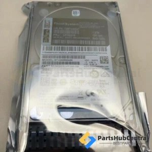 Lenovo ThinkSystem 00YK016 7XB7A00027 1.2TB 10K SAS 12G 512N 2.5in HDD US - Afbeelding 1 van 9