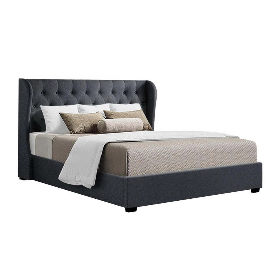 Artiss King Size Charcoal Grey Bed Frame