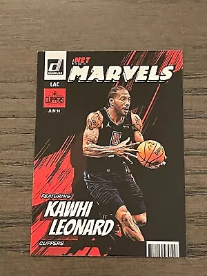 2022-23 Donruss Net Marvels Kawhi Leonard #1 Los Angeles Clippers - Image 1 of 2