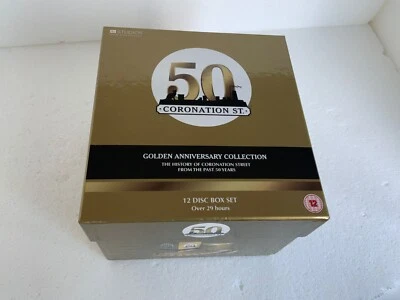 Coronation Street - 50 Golden Anniversary Collection (DVD, 2010, 12 Disc-Set) - Image 1 of 4