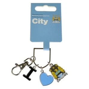 Originale Manchester City FC Portachiavi Nuovo Conf. Orig. - Foto 1 di 1