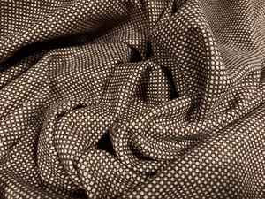 Soft Wool Tweed Woven Fabric, Per Metre - Brown - Picture 1 of 3