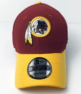 Vintage Washington REDSKINS Hat 9Forty New Era Adjustable Strapback Cap NFL NEW - Picture 1 of 19