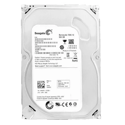Disco Rigido Dell 500Gb ST3500413AS 16Mb Cache 7200Rpm SATA III 3,5 " 09H0FC - Immagine 1 di 4