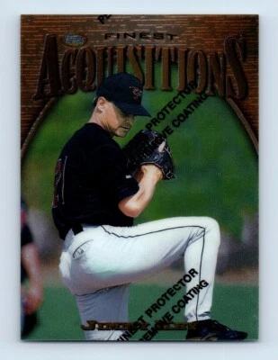 1997 Topps Finest Jimmy Key Baltimore Orioles #211 - Image 1 of 2