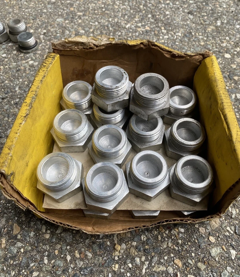 Parker Hex Head Pipe Plug 16 P5ON-S (16 SAE-ORB Male) [Lot of 26] NOS Fitting - Image 1 of 4