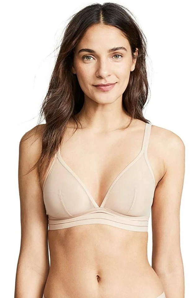Maison Lejaby 272141 Women's Nufit No Triangle Bra Beige Size S