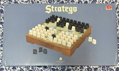 Vintage Michael Graves Stratego Board Game NOS Cherry Hardwood & Veneer Case - Image 1 of 4