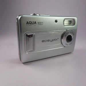 Easypix Digital Camera Aqua 12.0MP Silver Tested - Picture 1 of 8