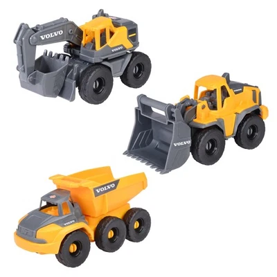 Dickie Toys - Volvo Construction Site Vehicles from 3 Years (3 Pieces) - Constru - Image 1 of 4