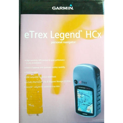 Garmin Navegador Portátil GPS - eTrex Legend HCX, Pantalla de 2", Herramienta de Aventura Foto 1 de 4