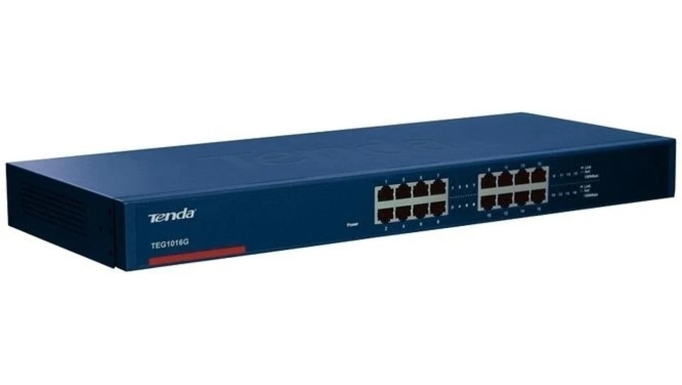 Switch Tenda TEG1016G (16x 10/100/1000Mbps) - Image 1 of 1