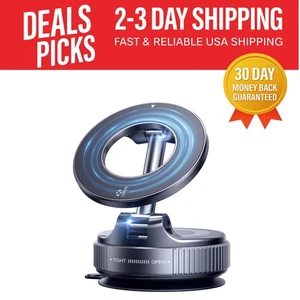 2025 Upgraded Magnetic Phone Holder - 360° Adjustable Suction for Cars & More - Picture 1 of 10