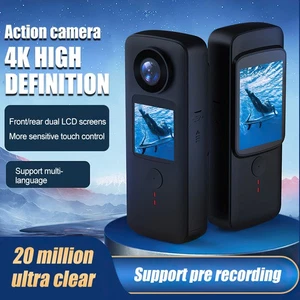 360 4K HD Wifi Action Camera Waterproof Vlog Sports Selfie Premium Kit - Picture 1 of 15