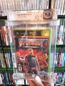 Spikeout: Battle Street NEW Sealed Graded WATA 9.2 A+ XBOX Microsoft 2003 VGA