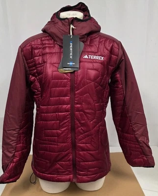 Nueva chaqueta con capucha para mujer Adidas Terrex PrimaLoft Xperior - XL Foto 1 de 4
