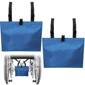 2 Pcs Urine Drainage Bag Holder Canvas Catheter Bag Covers for Wheelchairs Ch... - Picture 1 of 6