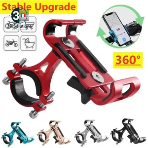 Supporto per Telefono per Bicicletta per Moto in Metallo Con Rotazione a 360 Gra - Imagen 1 de 18