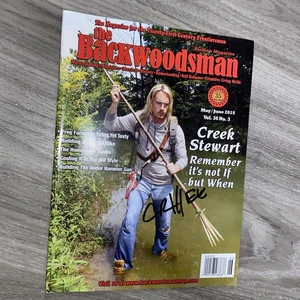 The Backwoodsman Magazine (creek Stewart) May/june 2015 Vol 36 No 3 Autographed - Bild 1 von 5