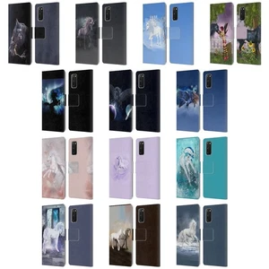 SIMONE GATTERWE PÉGASE ET LICORNES ÉTUI COQUE EN CUIR POUR SAMSUNG TÉLÉPHONES 1 - Photo 1 sur 13