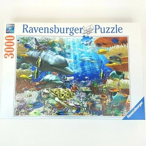 Ravensburger Puzzle 3000 Teile 2004 Oceanic Wonders 48”x32” 170272 Delfine - Bild 1 von 8