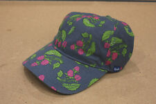 Keds Curved Cotton Hat Adjustable Back Strap "Dewberry Painterly Fruit"