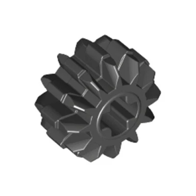 Lego Technic Bricks 20x Black Double Conical Z12 Gear Wheel 4177431 32270 NEW - Image 1 of 4
