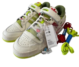 Adidas Forum Low The Grinch Dr. Seuss Green White Size 10.5 Brand NEW Mens 2023 - Picture 1 of 17