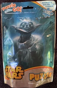 Disney Star Wars “Yoda” 100 Piece “Puzzle On The Go!” Resealable Bag 15”x11.25” - Picture 1 of 2