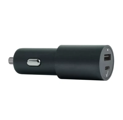 Verizon Car Adapter 40W USB-C & USB-A Port With Fast Charging VPC40WPPSACBLK-A - Image 1 of 4