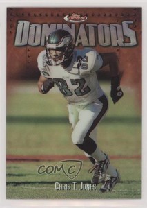 1997 Topps Finest Refractor Chris Jones Chris T Jones #244