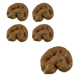 5x Fake Human Dog Poo Prank Turd Crap Shit Poop Bog Dirty Joke Trick NoveltyGift - Picture 1 of 1