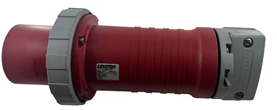 4100P7W PIN & SLEEVE WATERTIGHT PLUG IEC 309 CONFIGURATION - Image 1 of 4