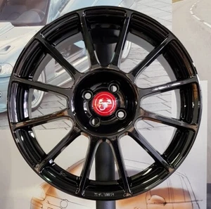 Set 4 Cerchi in Lega 7,5jx17" per ABARTH 500, 595, 695, esseesse, Pista (BG) - Picture 1 of 6