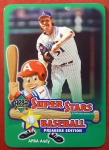 2000 APBA Randy Johnson Super Stars game card (Diamondbacks) - Picture 1 of 2