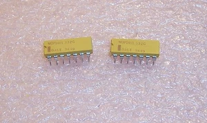 CANTIDAD (25) 3,3 K Ohm 2 % 14 PIN DIP BUSSED RESISTENCIA REDES MDP1401-332G DALE - Imagen 1 de 1