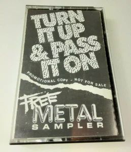 Metal Sampler 1990 Turn It Up And Pass It On Cassette Promo Compilation Vol 1 - Picture 1 of 9