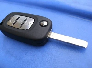 NEW MERCEDES SMART CAR 453, 2014 3 BUTTON REMOTE KEY FOB CASE/SHELL + LOGO - Picture 1 of 5