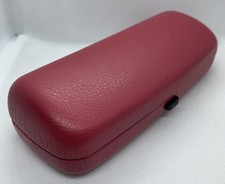 Spectacle Contact Lens Hard Case Mirror Pink