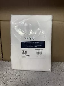 No. 918 Delia Embroidered Floral Sheer Rod Pocket Curtain Panel 50" x 84" White - Picture 1 of 2