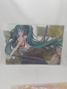 Vocaloid Hatsune Miku Clear Holographic Poster Changing Image Japan US SELLER