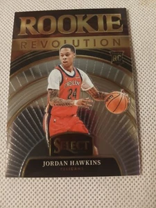 Tarjeta Jordan Hawkins Panini Select Rookie Revolution 2023-24 RC #3 PELICANS UCONN - Imagen 1 de 2