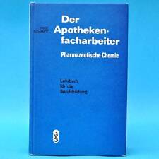 Der Apothekenfacharbeiter | Enge Schmidt | DDR EA 1973 Lehrbuch Berufsausbildung