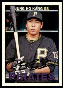 2016 Topps Heritage Jung Ho Kang #44 Pittsburgh Pirates